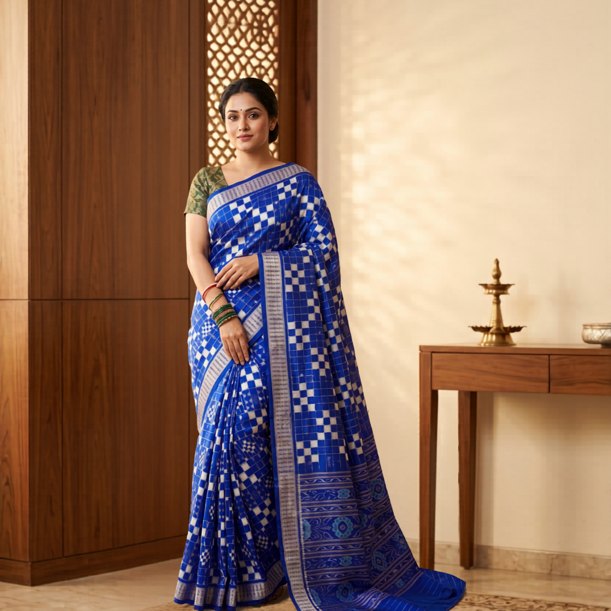 Pasapalli Sambalpuri Silk Saree