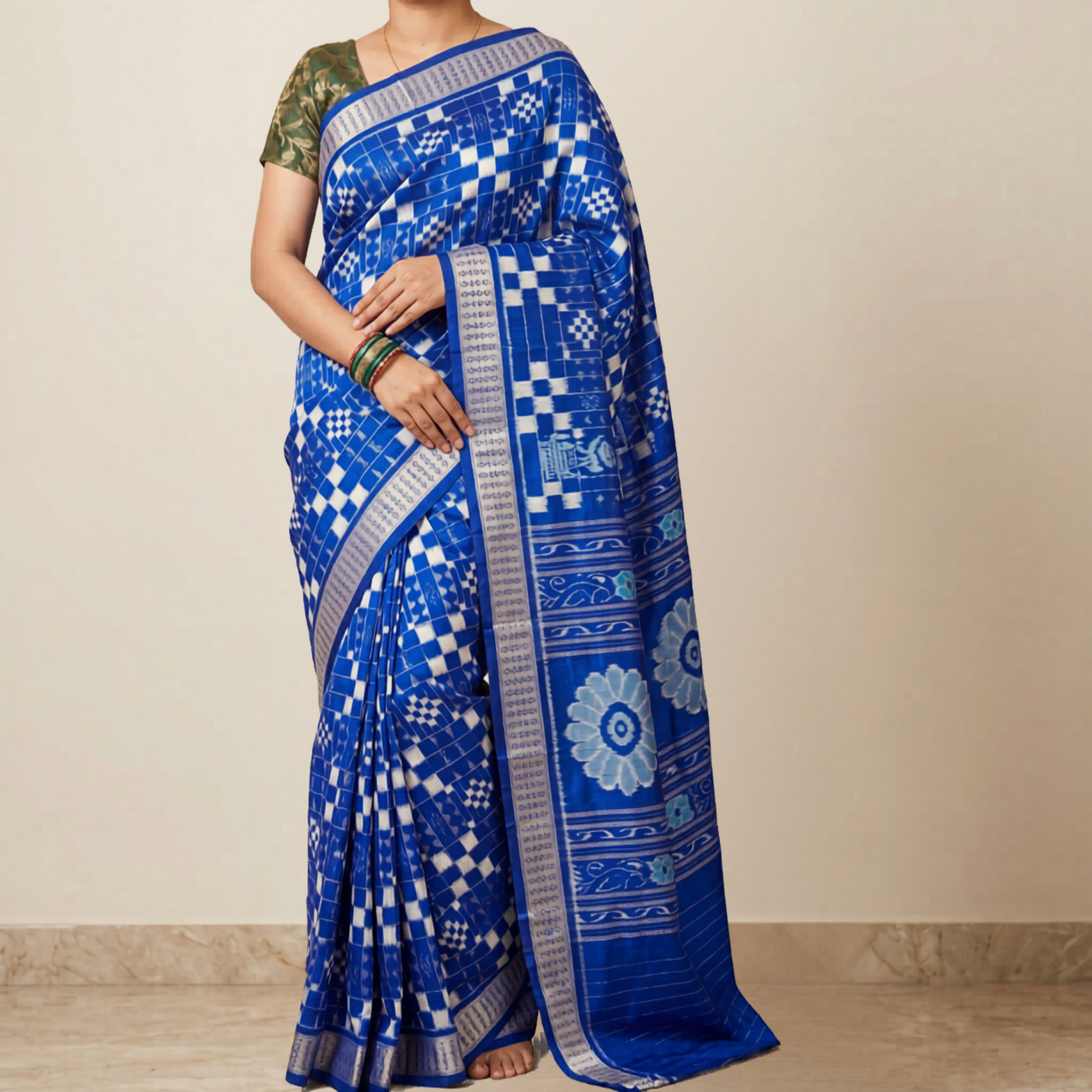 Pasapalli Sambalpuri Silk Saree